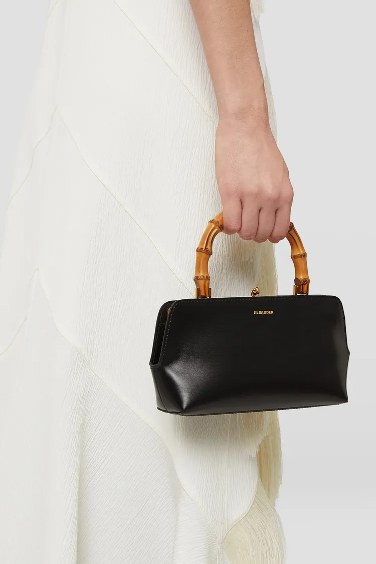 JIL SANDER Goji Bamboo迷你手提包，7萬2600元。品牌提供