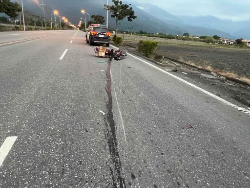 花蓮死亡車禍　汽車擦撞機車70歲婦人送醫不治