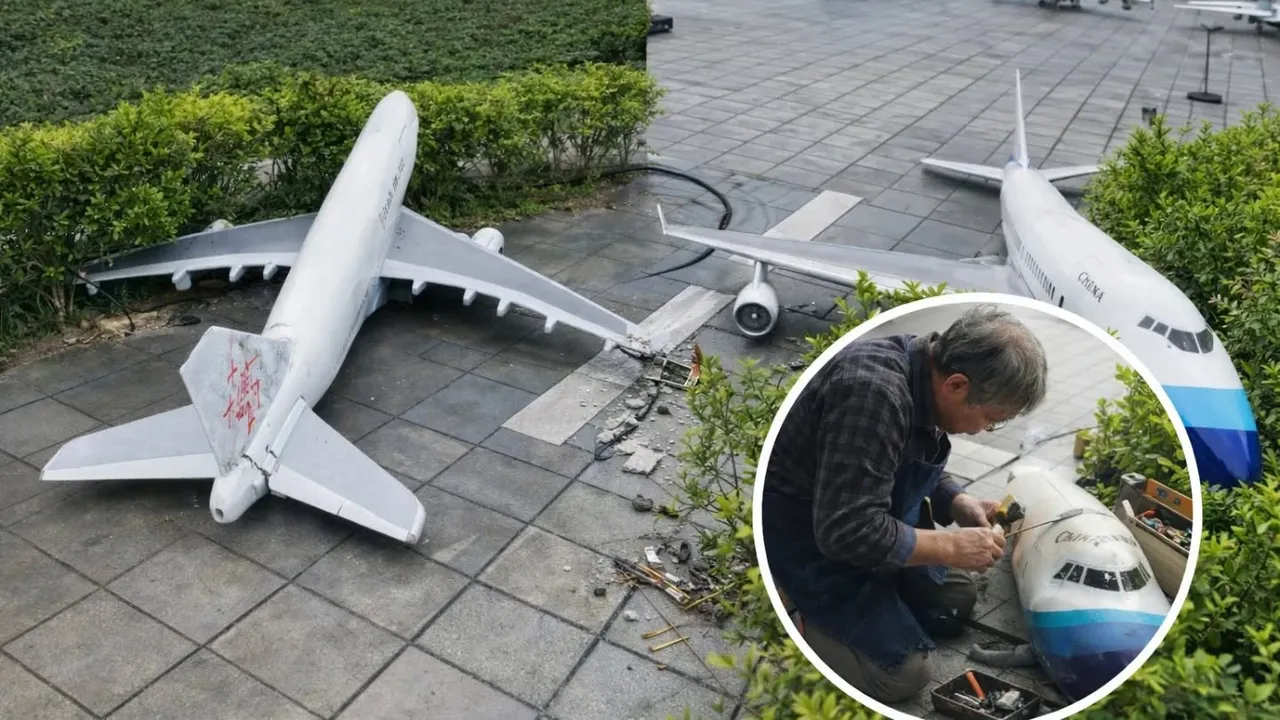 小人國模型又被人為破壞　喊話家長「教會孩子什麼是分寸」