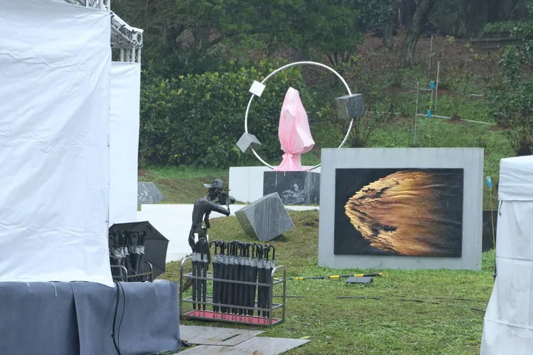 大S揭幕儀式現場。特勤中心攝