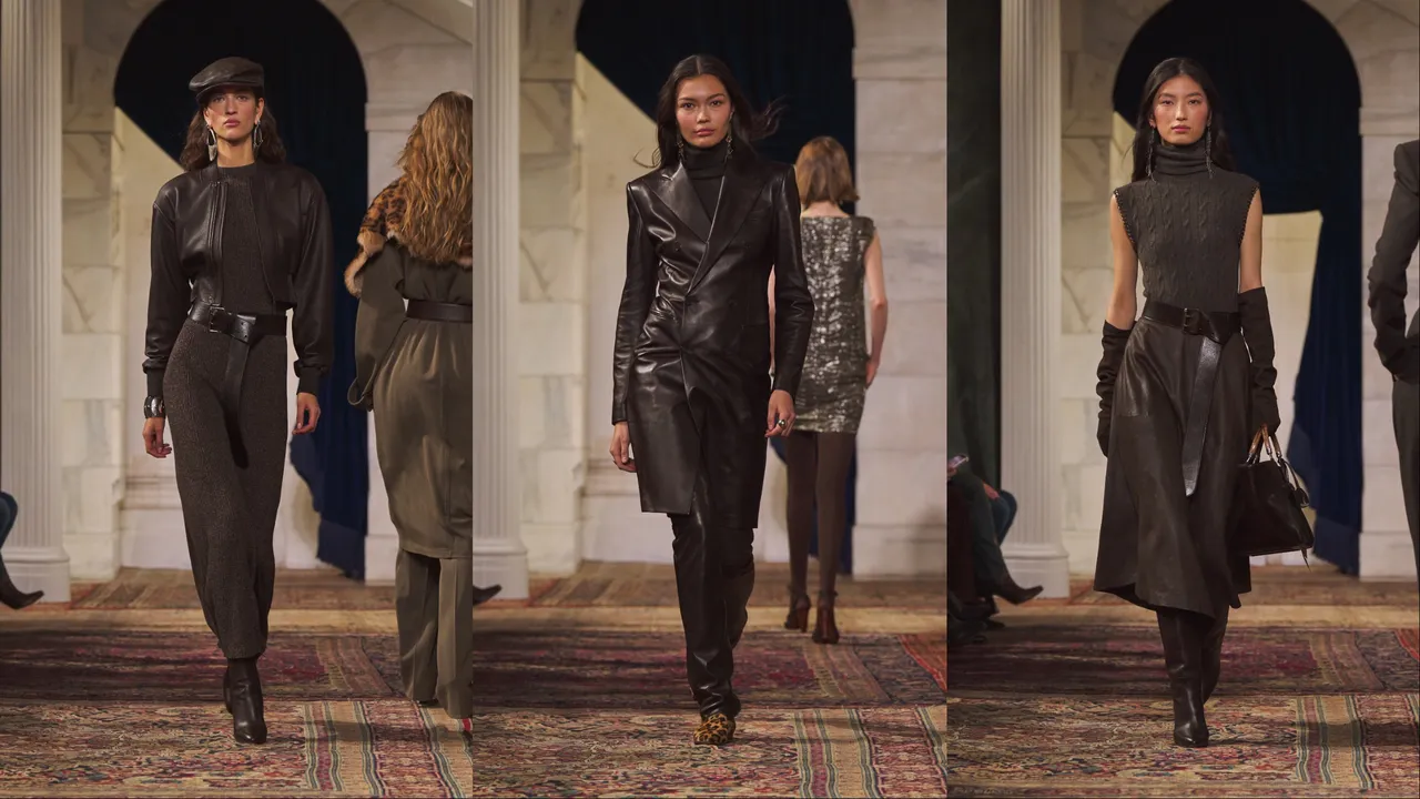 Ralph Lauren 2026秋季女裝系列。品牌提供