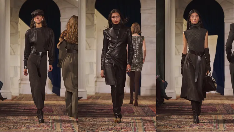 Ralph Lauren 2026秋季女裝系列。品牌提供