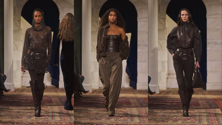 Ralph Lauren 2026秋季女裝系列。品牌提供