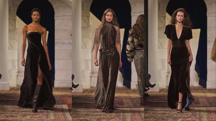 Ralph Lauren 2026秋季女裝系列。品牌提供