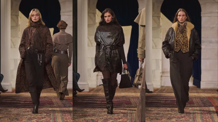 Ralph Lauren 2026秋季女裝系列。品牌提供