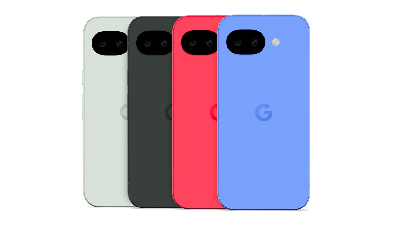 Pixel 10a推出薰衣草紫、草莓粉、迷霧灰與曜石黑四色選擇，搭配全平整機身設計與柔光質感背蓋。Google提供