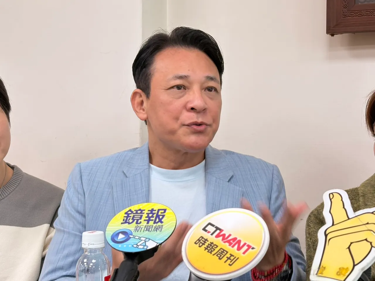 胡鴻達對於劇組現況說得保守。王思穎攝