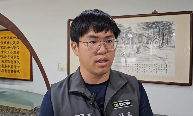 民進黨台南市議員周嘉韋。資料照片