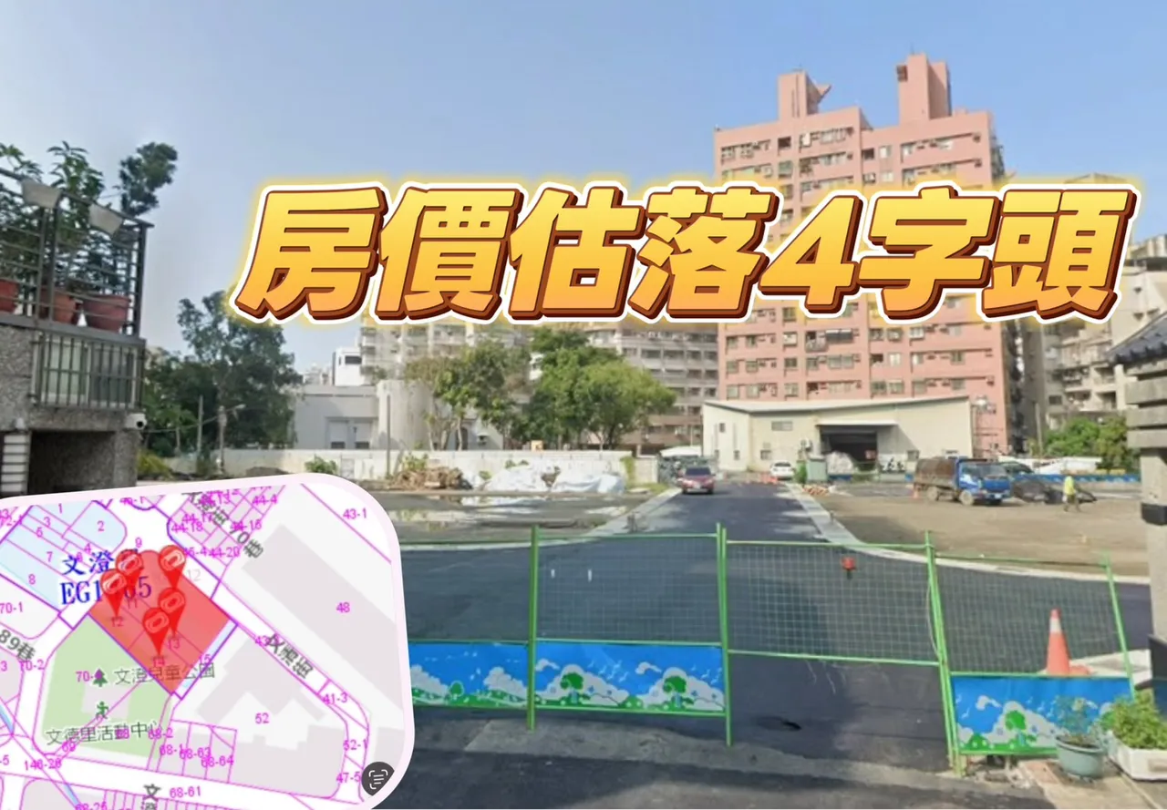 文山特區素地稀缺　協暘3.41億單坪69.5萬買文澄86期491坪地