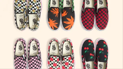 VALENTINO聯名Vans第二波登場　貓咪、櫻桃印花上腳就是焦點