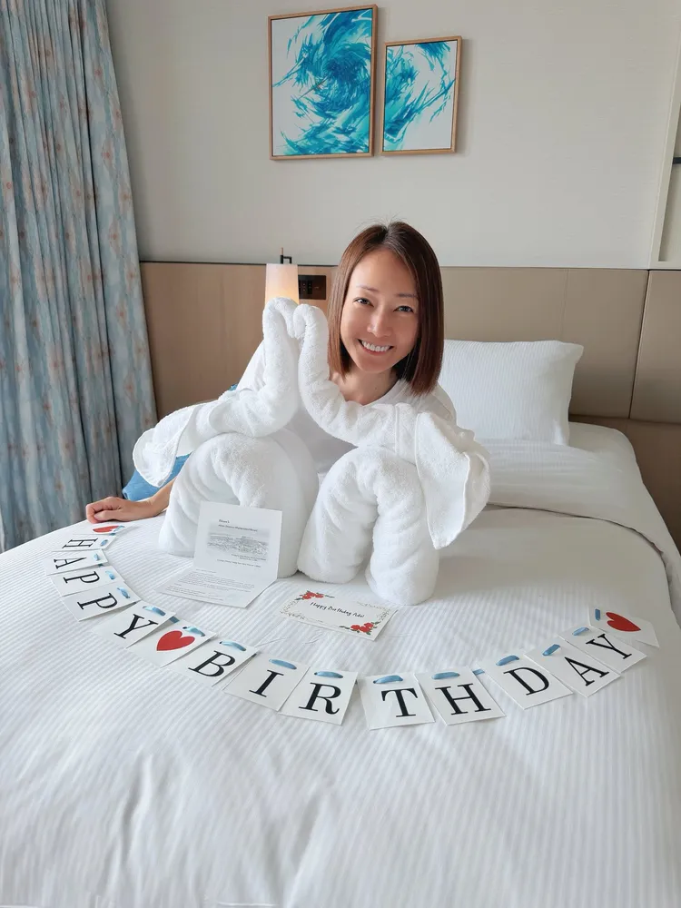 潘慧如到日本慶生。翻攝自潘慧如臉書