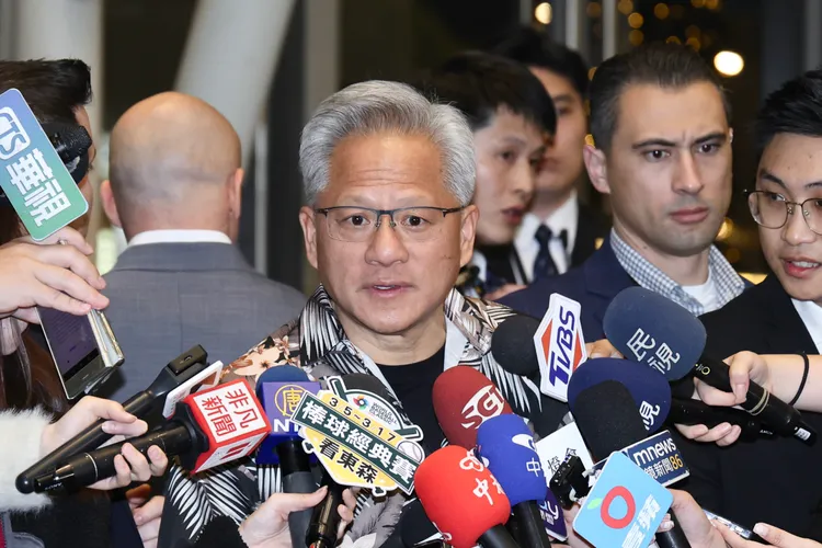 群益投顧指出，年後布局AI股的投資人須注意輝達2月25日公布財報。資料照片