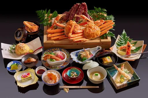 松葉蟹、鱈場蟹春日交會　HAYASE期間限定「日本蟹盡享會席」登場