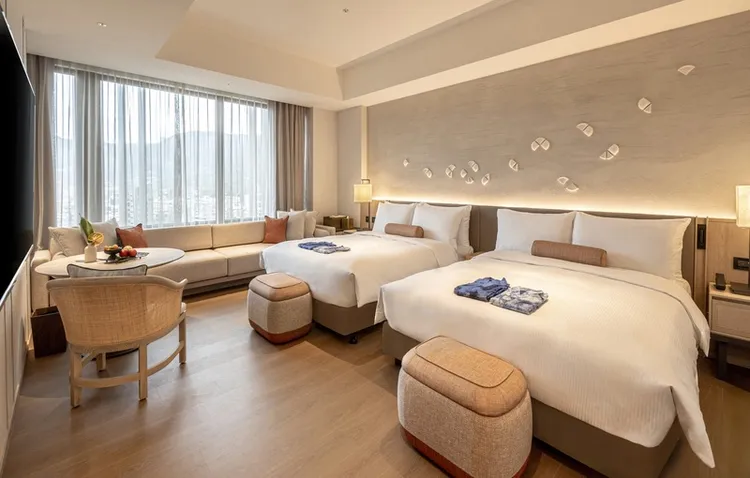 北投晶泉丰旅推出「晶馬迎春．丰年納福」一泊一食專案。台北市觀傳局提供