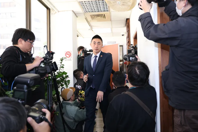 北檢突然搜索高金素梅辦公室。莊宗達攝