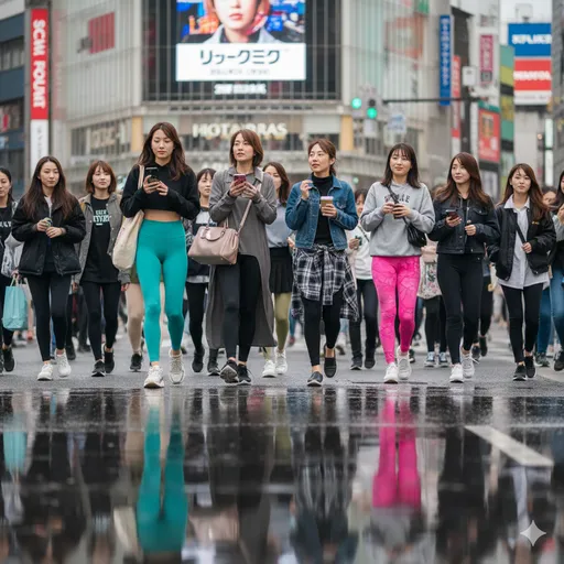 瑜伽褲外穿是「羞恥感」挑戰？　日本女性網戰：這顏色根本像全裸！