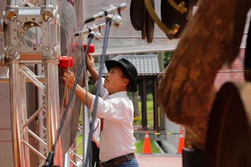 銅鑼工藝保存者吳宗霖辭世　文化部將頒旌揚狀表彰