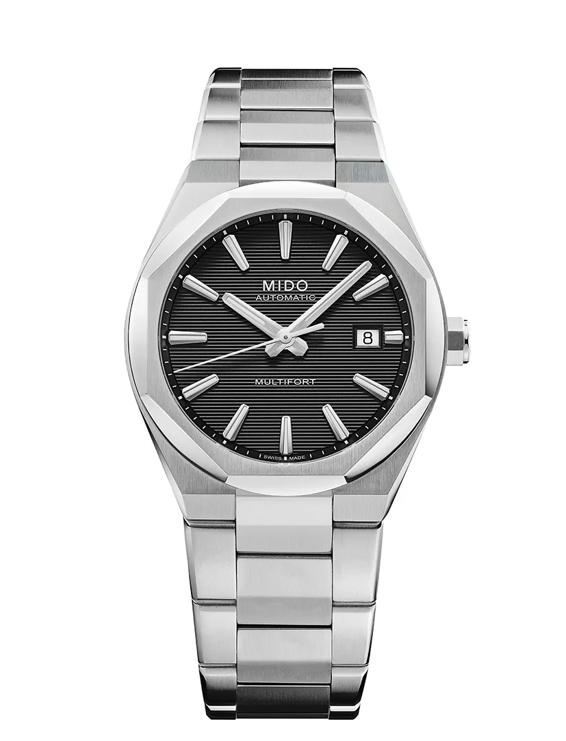 MIDO Multifort 8 One Crown單錶冠腕錶，2萬7900元。品牌提供
