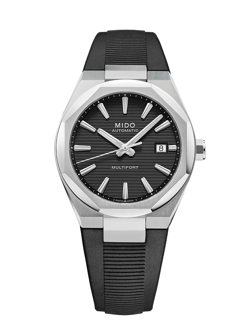 MIDO Multifort 8 One Crown單錶冠腕錶，2萬7000元。品牌提供