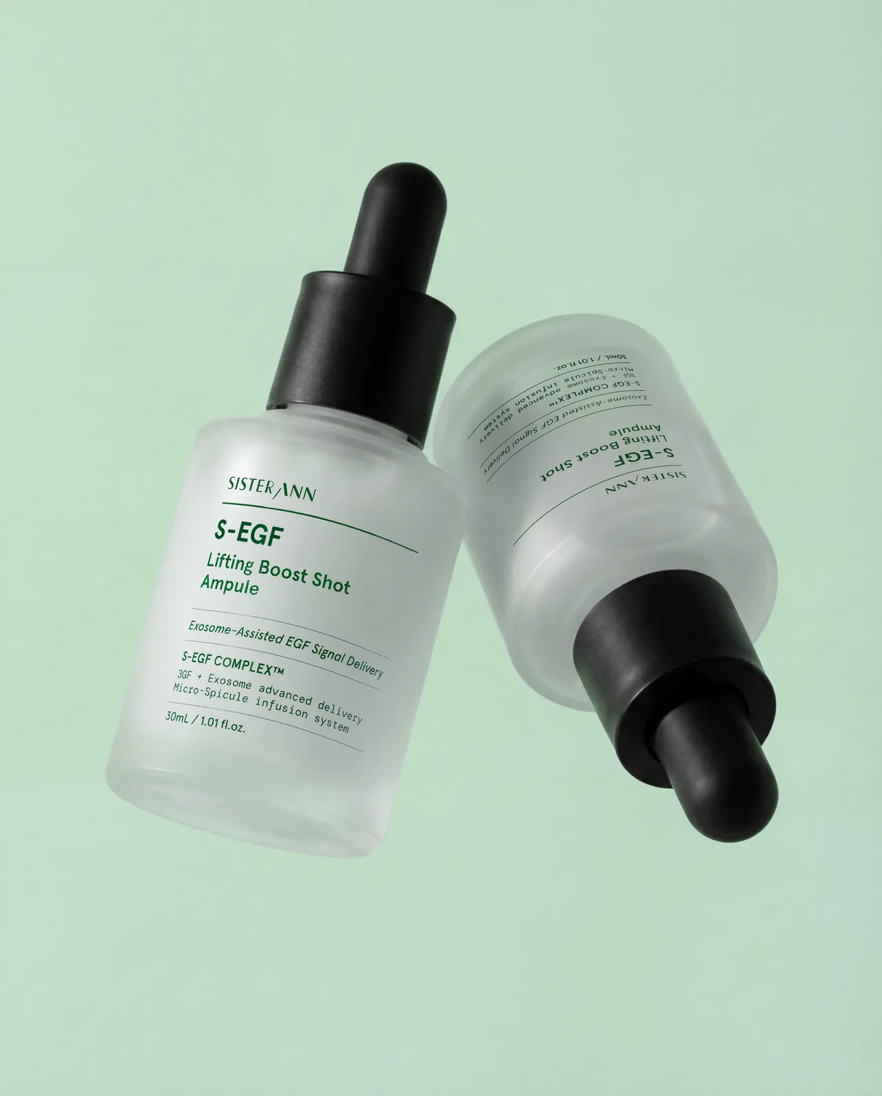 受到韓國藥妝圈熱議的SISTER ANN S-EGF緊緻賦活安瓶精華登台。品牌提供