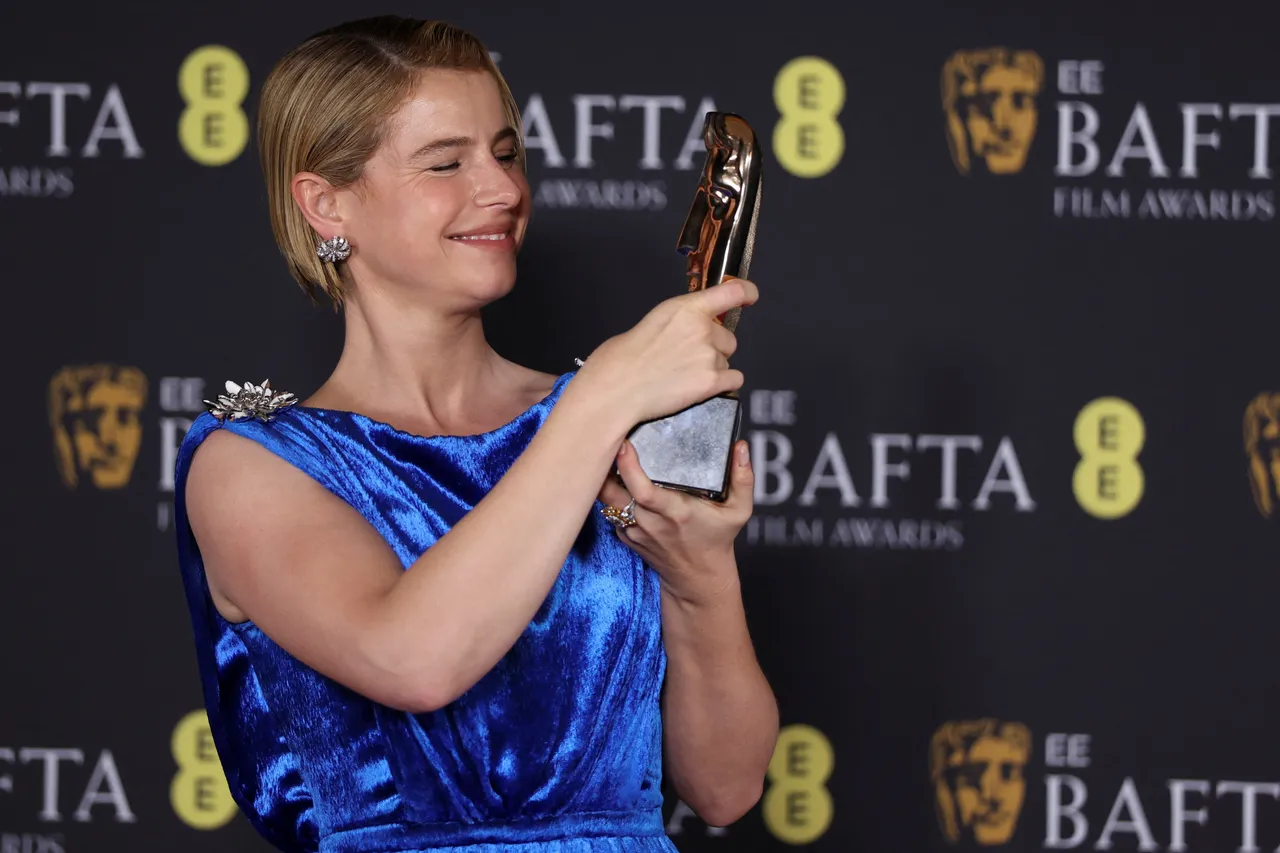 《哈姆奈特》的潔西巴克利拿下影后。路透