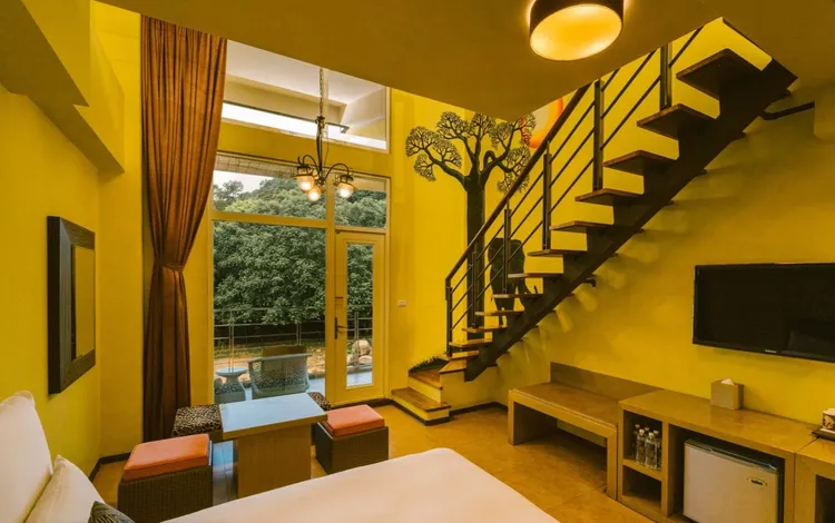 專案可入住最受歡迎的樓中樓房型。六福莊提供