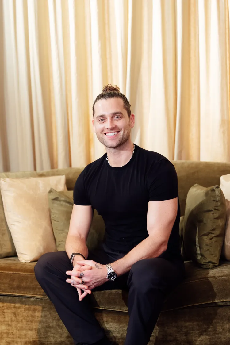 布萊德利賈登不忌口，很喜歡台灣美食。寬宏藝術提供