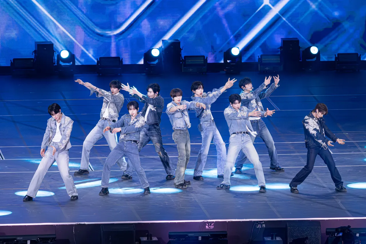 韓國音樂頒獎典禮「金唱片」首度在台北舉辦。讀者提供