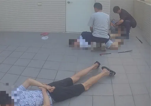 毒販狡兔兩窟！雄警架梯攻堅抓毒販  一舉緝獲多名毒犯通緝犯