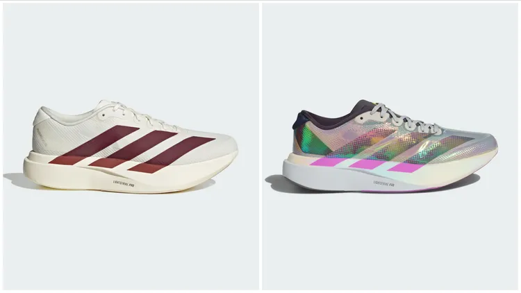 ADIZERO EVO SL
WOVEN男款，左圖JR2020、右圖KI1519，各4890元。品牌提供