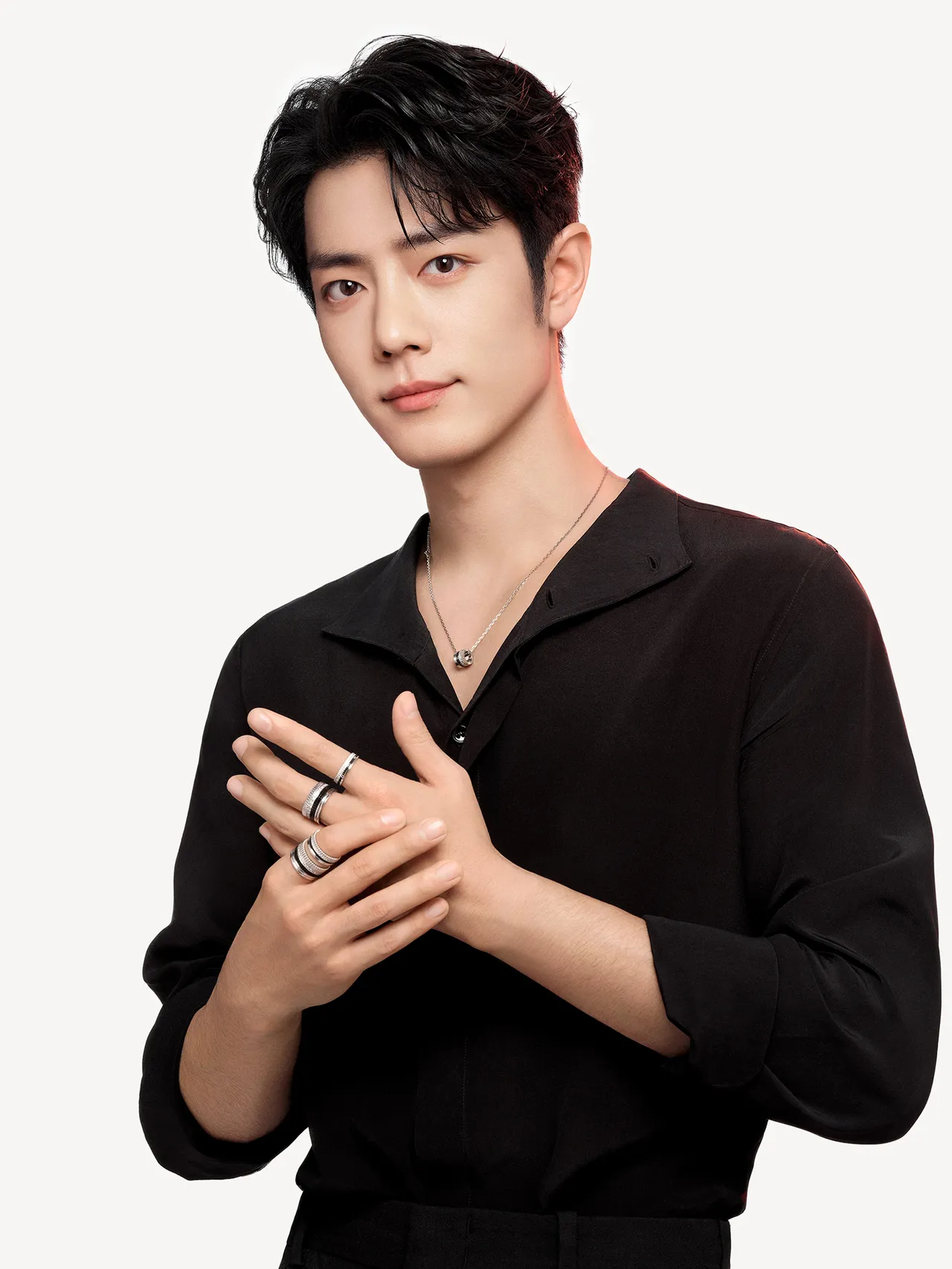 肖戰拍攝BOUCHERON 2026新春廣告大片。品牌提供