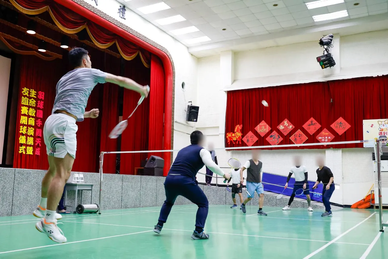 現場友誼賽。北監提供