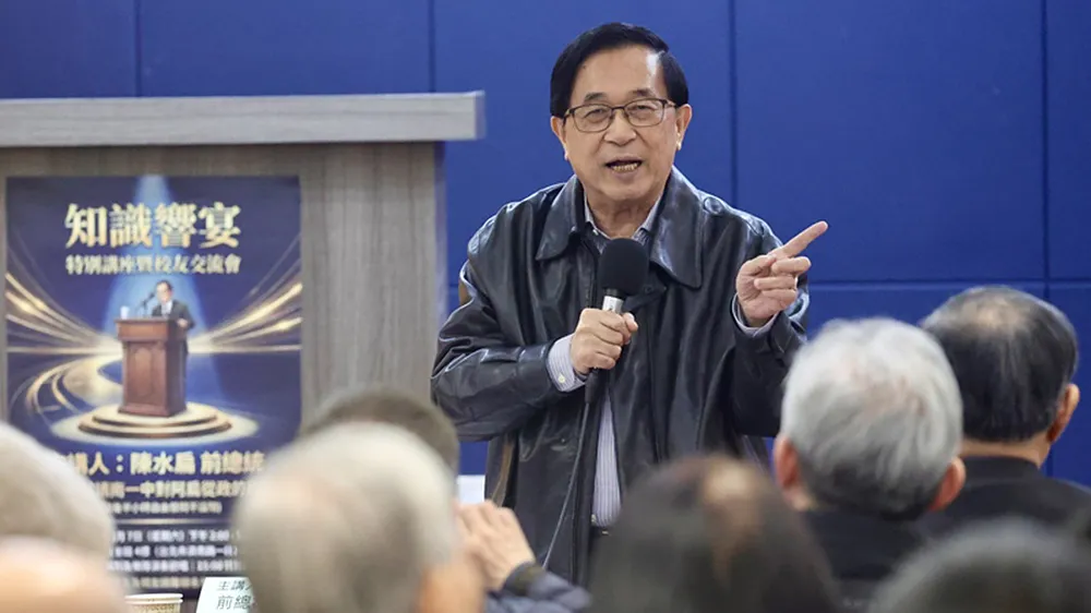 拍完才道歉捐片酬已來不及　陳水扁：不要去看《世紀血案》