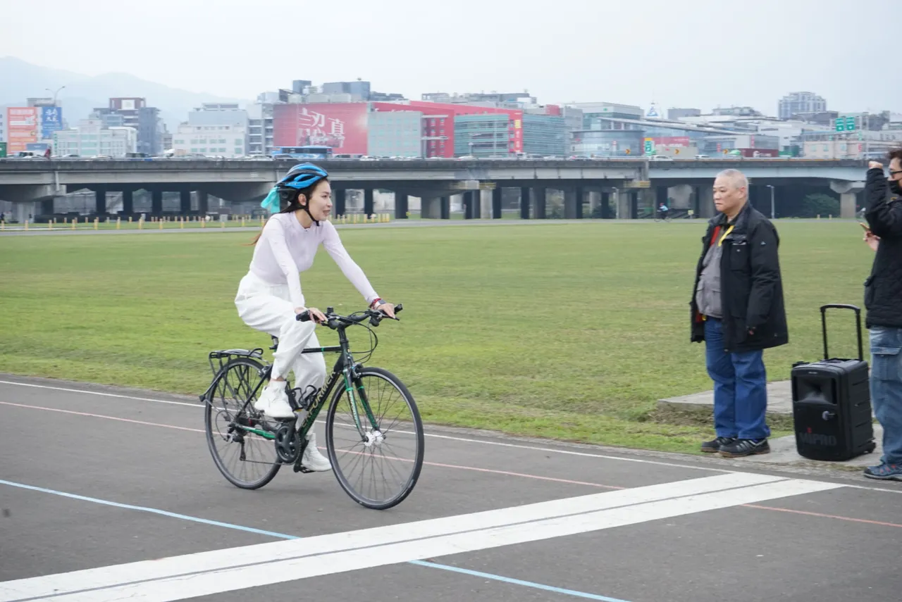 民眾黨台中市西屯區議員參選人劉芩妤。邱筠媜攝