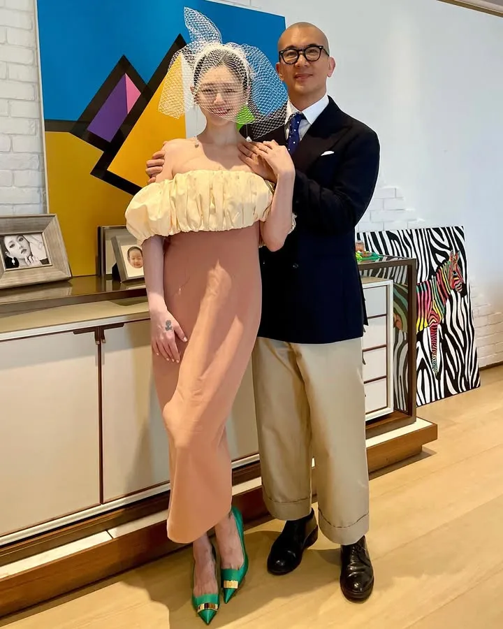 大S（左）和具俊曄的愛情感動無數人。翻攝asosbarbiedee IG