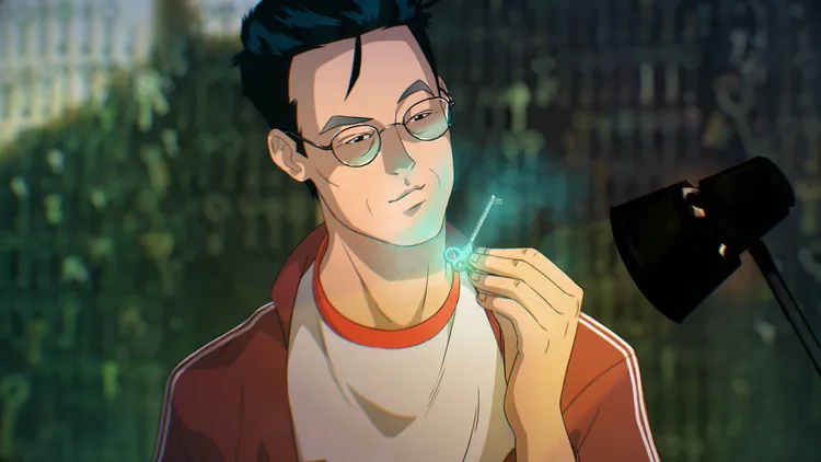 陳冠希化身為動漫世界中的「鑰匙大師」。品牌提供