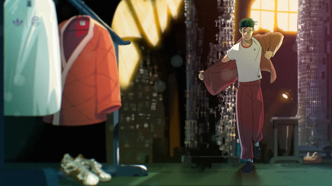 adidas Originals X CLOT全新聯名的形象大片採用動漫形式呈現。品牌提供