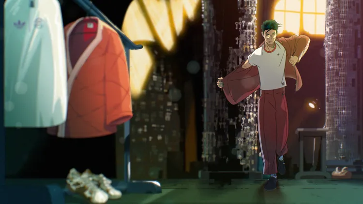 adidas Originals X CLOT全新聯名的形象大片採用動漫形式呈現。品牌提供