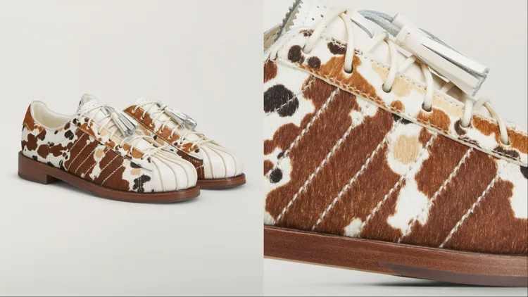 adidas Originals CLOT SUPERSTAR正裝鞋，1萬6800元。品牌提供