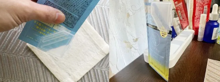 解決了大大小小試用包接觸空氣的問題，碰倒了也不怕液體流出。日本「女子 SPA!」