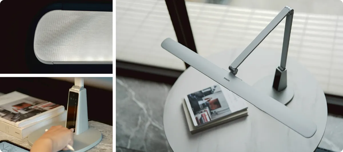 飛利浦為全球百年燈具領導品牌，全球知名GfK市調公司公布其檯燈商品連續十年穩坐銷售冠軍。台灣昕諾飛提供: