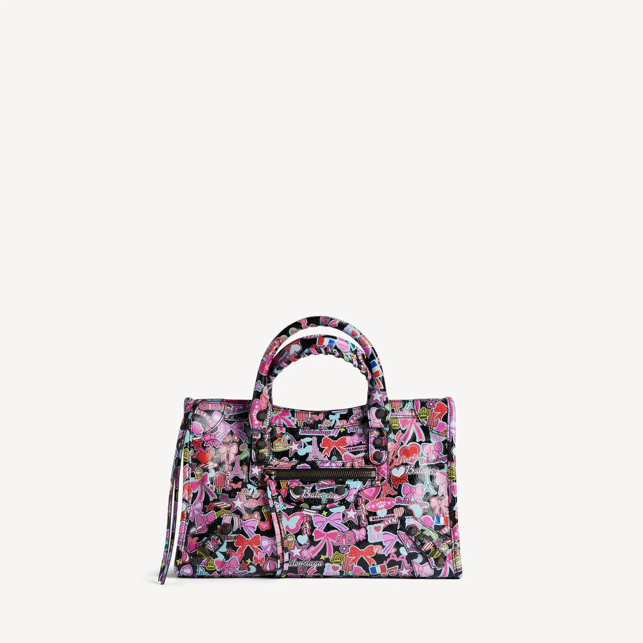 BALENCIAGA情人節精選Women's Le City Bag Small in multicolor，8萬4900元。品牌提供