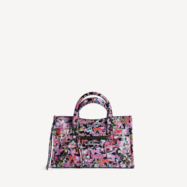 BALENCIAGA情人節精選Women's Le City Bag Small in multicolor，8萬4900元。品牌提供