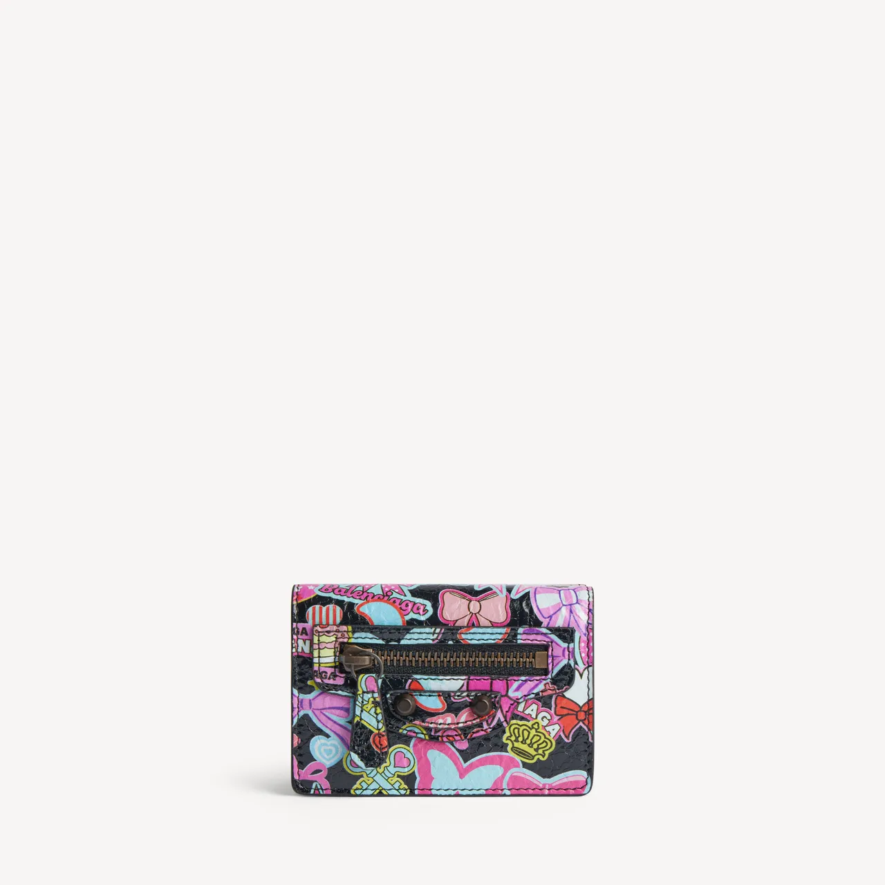 BALENCIAGA情人節精選Women's Le City Long Coin And Card Holder in multicolor，1萬5300元。品牌提供