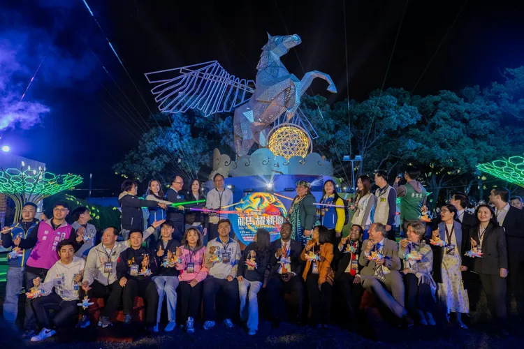 桃園燈會今晚開幕。桃園市府提供
