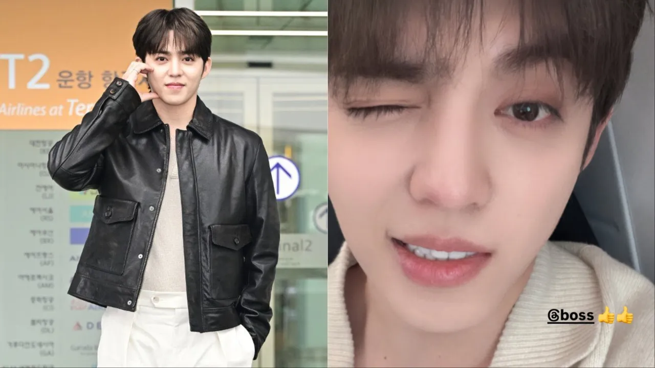 S.COUPS啟程飛往米蘭準備看BOSS大秀。左圖品牌提供、右圖翻攝S.COUPS IG