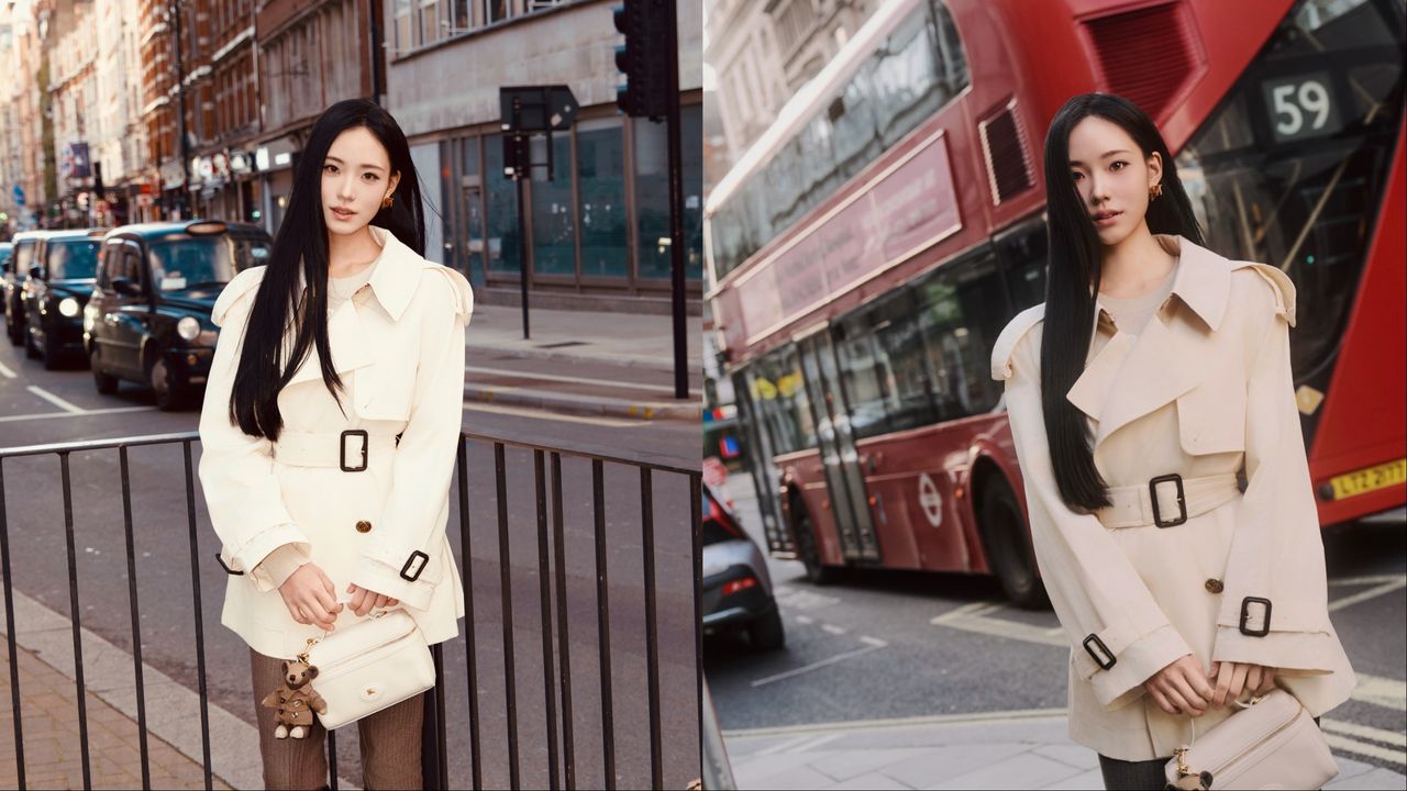 小S女兒Lily首戰倫敦時裝周 清新風衣裹身展畫報級美顏