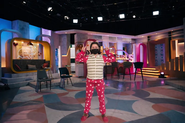 小S重返螢光幕前。東森綜合提供