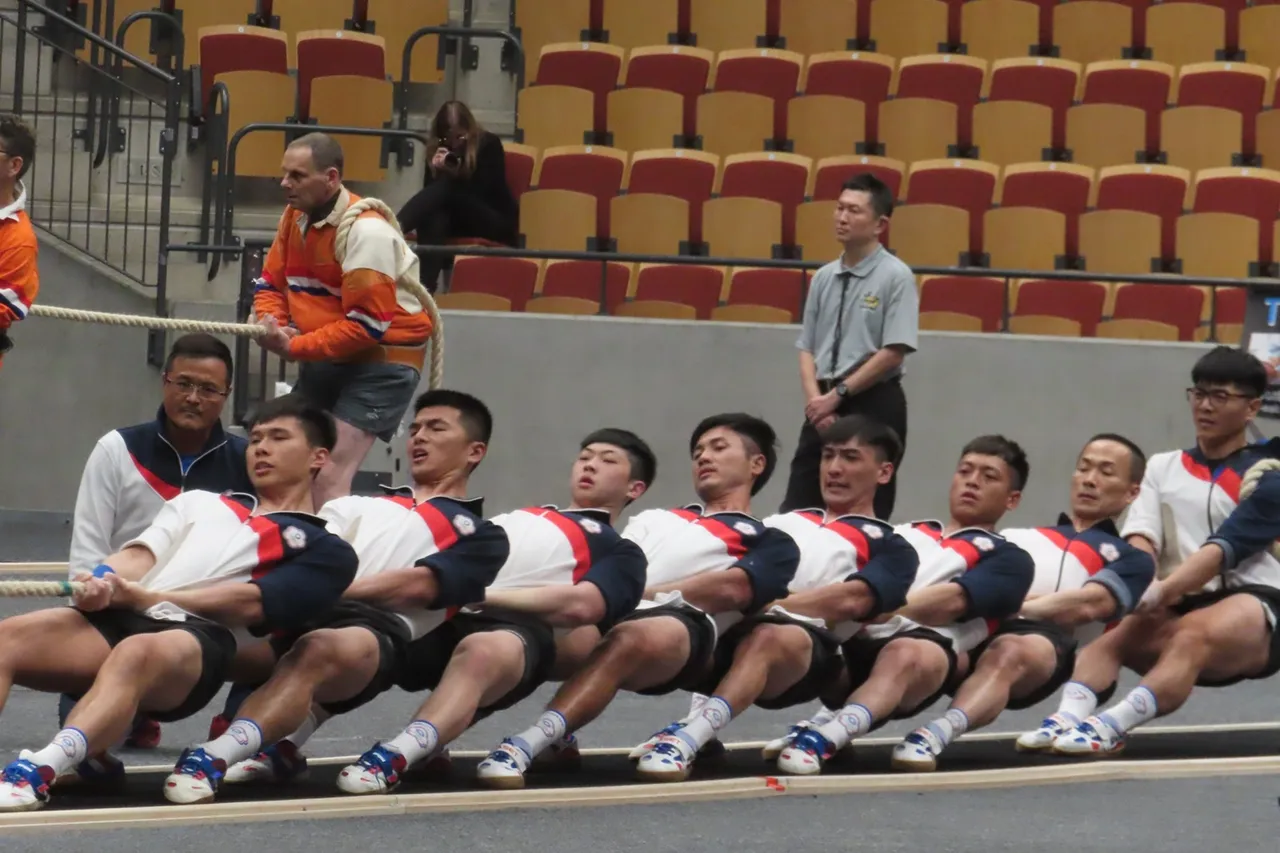 中華男子拔河代表隊。運動部提供
