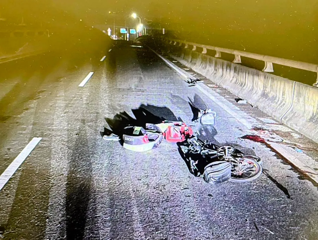 案發地點沒有監視器畫面。翻攝畫面